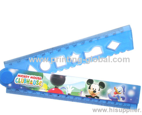 Heat Transfer Printing Film For Plastic Ruler With Disney Cartoon Design