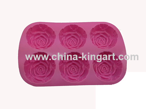 Silicone Cake Mold with Flower Design