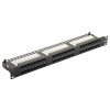 19&quot; Cat.6 or cat.5e 48 port 1U patch panel krone idc