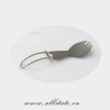 Exquisite Titanium Folding Fork