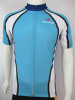 oem hot sale cycling jersey with three rear pocket and ligh blue cycling jersey,top quality cycling jersey
