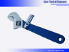 Adjustable Wrench. 8&quot;(200mm) Blue Soft comfort Grip.