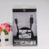 Black P/a Charging Cable For iPhone 4S iPhone 5 Samsung HTC Blackberry Sony