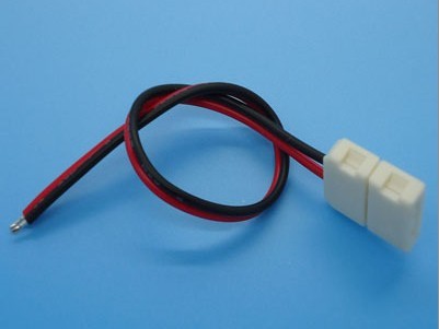 Single Color LED Strip Solderless Power Connector