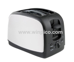 2 Slice Toaster with Brushed Stainless Steel
