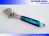 Adjustable wrench 6&quot;(150mm) Chrome Plated with Rubber Handle