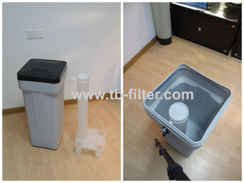 water softener brine tank