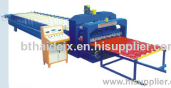 Type-1100 roll forming machine for arc glazed tile