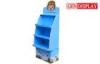 Corrugated Floor POS Display Stand , Exhibition Display Stands