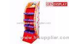 Retail Floor Paper POS Display Stand Racks With Matt Film Lamination