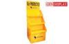 3 Tray Corrugated Candy Display Stands , Fancy 4C / 1C Full Color