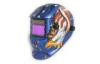LED Tig Welding Helmet painted , auto shade and Solar Powered