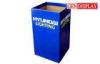 Hexagonal Corrugated Cardboard Dump Bin Retail With Header