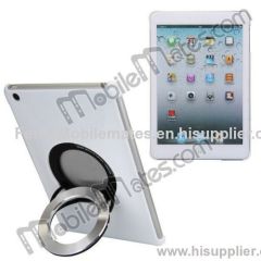 Adjustable Aluminum Rotating Ring Stand Hard Case for iPad Mini