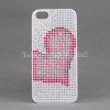 Full bling crystal diamond Plastic case for iphone 5