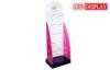 Stable Cardboard Cosmetic Display Stands Retail For Supermarket / Store