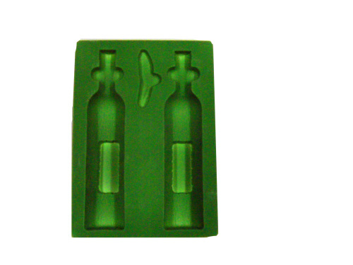 plastic flocking package for different products