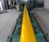 One step heating insulation pipe equipment