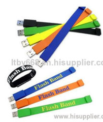 China twister Bracelet USB Flash Drive with OEM Logo for Best Promotion Gift