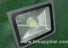 50W Lawns Outdoor LED Flood Lights , 240V 60HZ Ra80 Ivory White