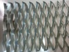 Aluminum silver expanded wire mesh