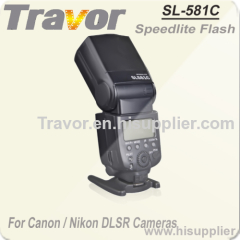 New Launched Camera Flash SL-581C with Ttl for Canon