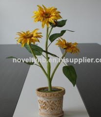 Beautiful sunflower solar lighting