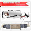 Manufacture Car Rearview Mirror DVR recorder dual cameras/lens Full HD 1080p 2.7&quot; LCD dash cam