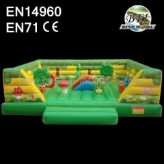 Commercial Inflatable Jungle Bounce For Toddler