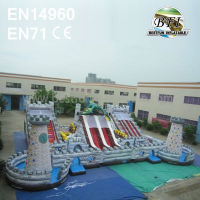 Giant Dragon Inflatable Playground