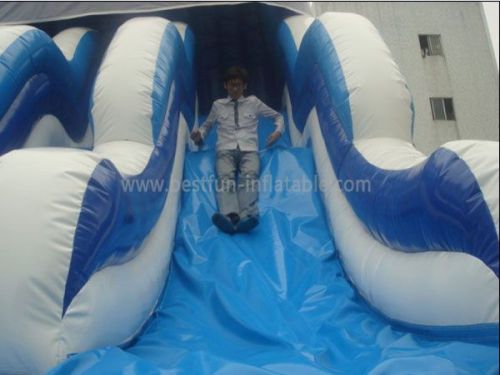 Double Lanes Wave Waterslides