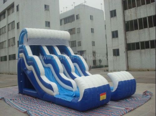 Double Lanes Wave Waterslides