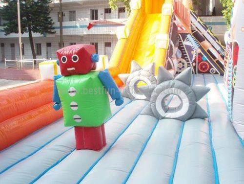 Giant Inflatable Robot Amusement Park