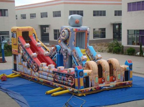 Giant Inflatable Robot Park