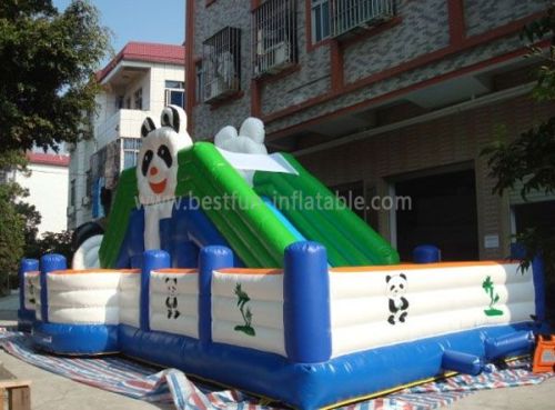 Inflatable Panda Fun City