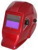 Red Auto Darkening Welding Helmet for MIG / TIG / argon arc / Gas welding.