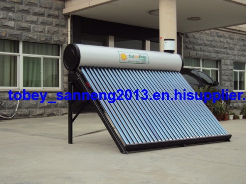 Made in China good quality Thermosiphon integrated low pressurized Solar Water Heater/solar geyser ( solar bolier )