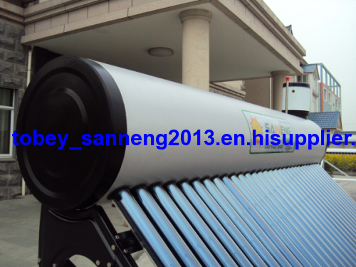 Made in China good quality Thermosiphon integrated low pressurized Solar Water Heater/solar geyser ( solar bolier )