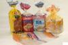 Heat Sealed Food Grade Plastic Bags Rectangular / Colorful PP PE