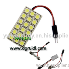 Led Reading Light DPCB 18SMD 5050,LED dome light, led dome lamp,Car Top Light, Festoon Light, car dome light