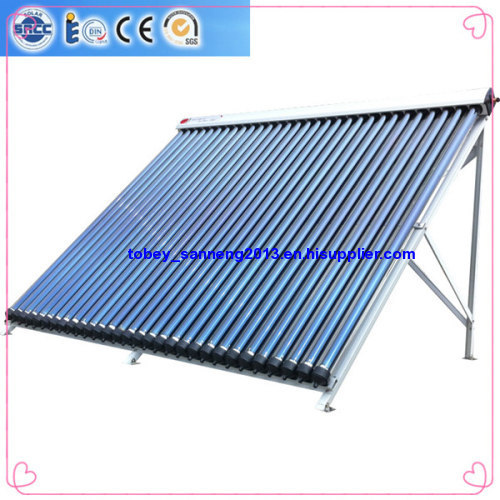 CE certificate Split pressurized evacuated tube with heat pipe Solar collector ( made in China )