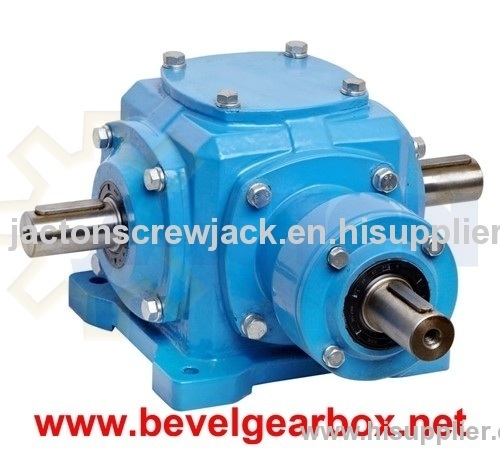 right angle miter gear box, highly efficient right angle gear box,spiral teeth bevel gearbox