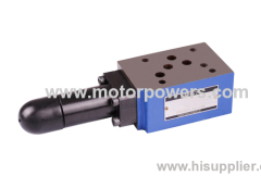 Pressure reducing valve direct operated