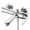 Wall Mounted Exposed Bath Shower Faucet with Shower