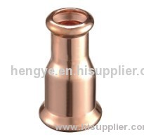 copper press fitting,reducer coupling