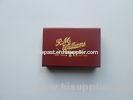 Luxury Custom Packing Boxes Golden / Hot Stamping for Bracelet