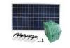 70W Smart DC Solar Power System , Portable Solar Power Systems