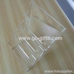 Jade clear cosmetic organizer acrylic holder