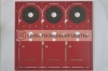 4L PCB Red Soldermask ENIG&Carbon