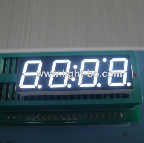 Triple digit 0.39 ( 10mm) common anode white 7 segment led display